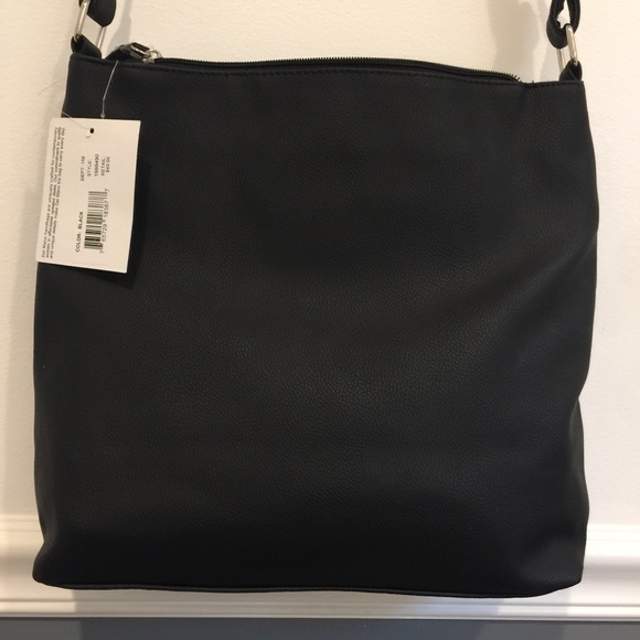 Black or bone color purse/ : handbag.   New!! - Picture 3 of 4